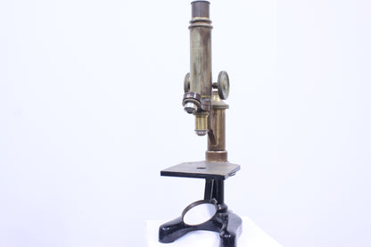 Ernst Leitz Wetzlar Antique Brass Microscope (79062)