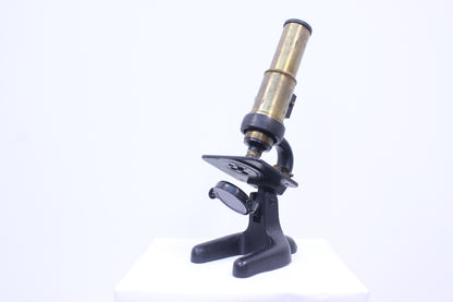 ATCO Antique Brass Microscope